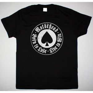 Motorhead Born To Lose Live To Win Music Fan Black Unisex T-Shirt